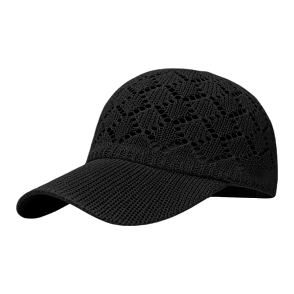 LEKODE Baseball Cap Women Trucker Hat Oversized Hat Outdoor Hat Sun Protection Hat Tennis Hat Hiking Hat Dad Hat Fishing Hat for Men Pool Hat Breathable Hat Black One Size