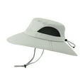 thumbnail image 1 of LEKODE Beach Hats Wide Brim Bucket Hats for Women Denim Bucket Hat Men Bucket Hat Mens Straw Hat Floppy Hat Womens Bucket Hat Summer Gray One Size, 1 of 4