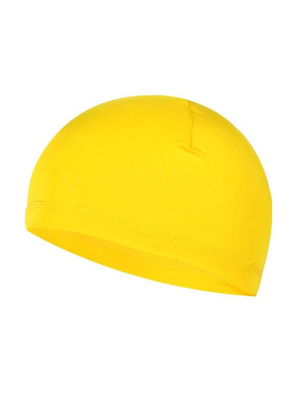 Brimless Hat Skull Cap Workout Hat Beanies Hats Men Brimless Hats for Women Men's Caps Mens Caps Yellow One Size