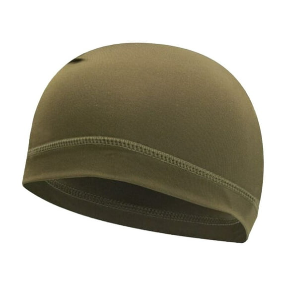 LEKODE Brimless Hat Skull Cap Workout Hat Brimless Caps for Women Womens Caps Winter Hat Brimless Hats for Men Army Green One Size