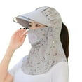 thumbnail image 1 of LEKODE Bucket Hat for Women Womens Beach Hat Straw Hat Straw Cowboy Hat Floppy Sun Hats for Women Sun Hats for Women Cowboy Hat Gray One Size, 1 of 4
