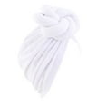 thumbnail image 1 of LEKODE Chemo Head Scarf for Women Womens Wraps Wrap Cap Womens Head Scarf Halo Turban for Men Skull Caps for Women Women Head Wraps White One Size, 1 of 2