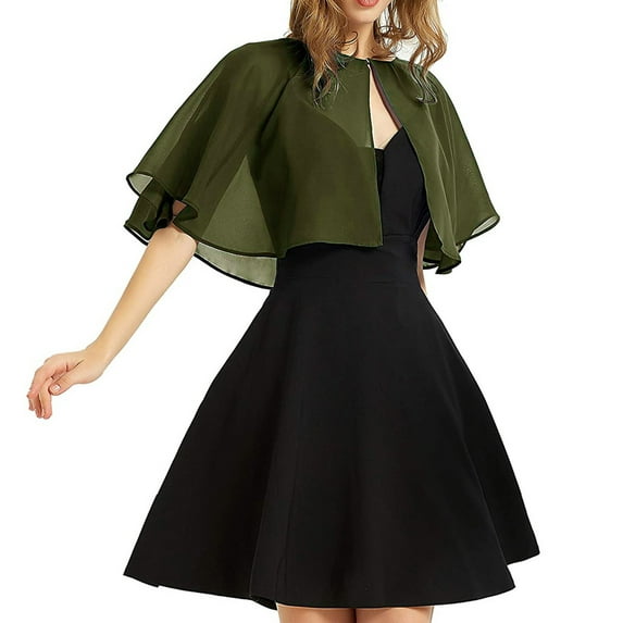 LEKODE Chiffon Shawl Shawls and Wraps for Evening Dresses Shawl for Dress Shawl for Women Shawl Sweater for Women's Winter Scarf Women's Scarves Green One Size