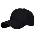 thumbnail image 1 of LEKODE Classic Low Profile Baseball Cap Golf Dad Hat Adjustable Cotton Hats Men Women Unconstructed Plain Cap Black One Size, 1 of 5