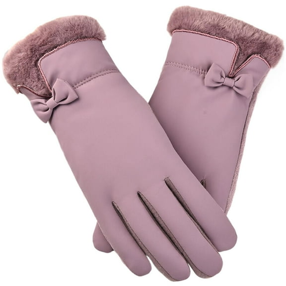 LEKODE Cold Weather Gloves Ski Gloves Womens Gloves with Touchscreen Fingers Biking Gloves Women Warming Gloves Warm Gloves for Men Gloves Winter Gloves for Women Purple A