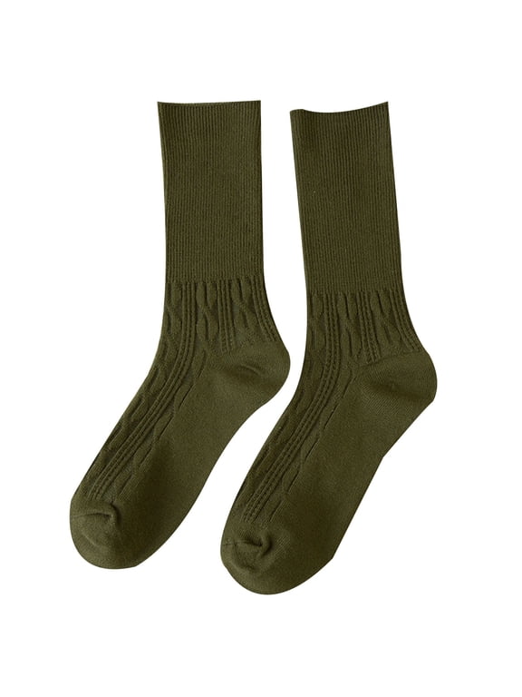 Cotton Socks for Men Summer Ankle Socks Ballet Flat Socks Flat Socks Cotton Socks Men's Compression Socks on Cloud Womens Sneakers Breathable Socks Running Socks for Men Green A