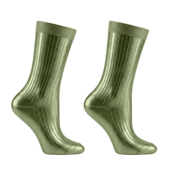 LEKODE Crew Socks for Women & Men tie dye softball socks Sport Socks Crew Socks Casual Athletic Socks Reinforced Toes compression socks shin guard sleeves tie dye socks Colorful Green One Size