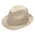 thumbnail image 1 of LEKODE Fedoras for Men Vintage Hat Dress Hats for Men Top Hats for Women Hats for Women Men's Bucket Hat Fisherman Hat for Women Beige L, 1 of 5