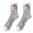 thumbnail image 1 of LEKODE Fuzzy Socks for Women Cloud Socks Soft Socks Cozy Socks for Women Sleep Socks for Women Cotton Socks Winter Home Sleeping Slipper Socks Grippy Socks Woman Socks for Women Multicolor One Size, 1 of 2