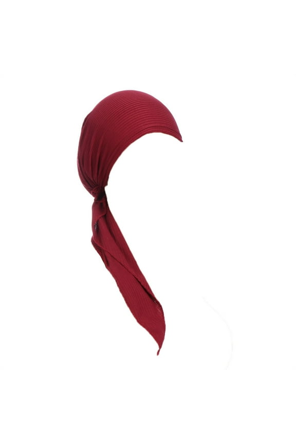 Head Scarf for Women Cotton Head Scarves Winter Hat Silk Cap Womens Skull Cap Head Cover Hair Turbans for Women Fashion Red One Size