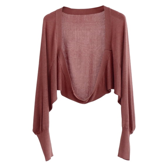 LEKODE Lightweight Cardigans for Women Lightweight Thin Mesh Shrug Sheer Cardigans Sweater Cardigan Light See Through Loose Fit Tunic Tops Blouse Womens Sweaters Crochet Tops Brown ONE SIZE