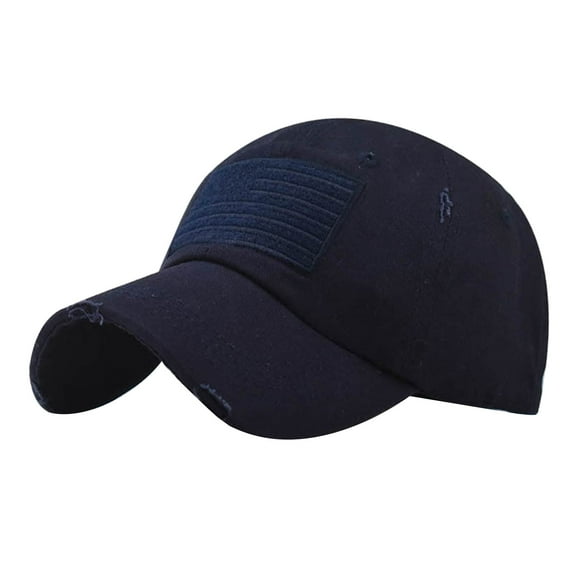 LEKODE Men Golf Hat Breathable Hats for Men Truckers Hat Trucker Hats Men Sun Hats Women Vintage Hats Vintage Hats for Men Navy One Size