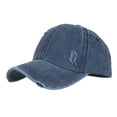 thumbnail image 1 of LEKODE Men's Caps Men Sun Hats Ball Caps Women Women's Golf Hats Men's Trucker Hats Denim Hat Men's Golf Hats Navy One Size, 1 of 4