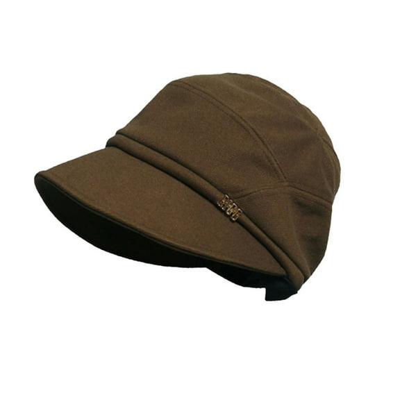 LEKODE Newsboy Hat Women's Newsboy Caps News Boy Hat Newsboy Caps Winter Hats for Women Summer Beret Beret Hats for Women Coffee 2 One Size