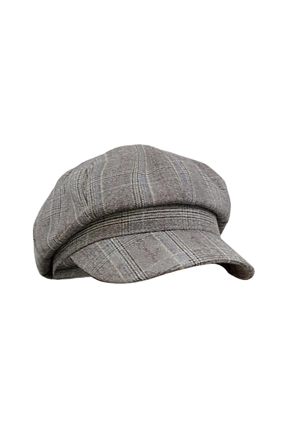 Newsboy Hat Wool Hats for Women Beret Hat Beret Hats for Women Newsboy Caps Flat Cap Newsboy Hats Gray One Size