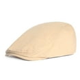 thumbnail image 1 of LEKODE Newsboy Hats for Men Gatsby Hat Breathable Hat Lightweight Packable Chic and Stylish Painter Hat Perfect All Seasons 6-panel hat Cap Beret Vintage Trendy Outdoor Hat funny hat Beige One Size, 1 of 4