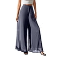 thumbnail image 1 of LEKODE Pants Women Comfy Pants Women Running Pants Women Flared Leggings for Women Business Casual Pants for Women Lounge Pants Women Fishing Pants Yoga Pants Women Gray S, 1 of 5