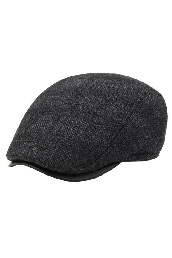 Paperboy Hats for Men Flat Cap Warm Hats for Women Beret Hats for Men Paperboy Hat Mens Beret Hat for Men Black M