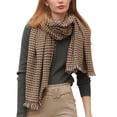 thumbnail image 1 of LEKODE Plaid Scarf for Women Shawl Wraps for Women Long Scarves for Women Womens Scarfs Scarves for Women Scarves for Women Dressy Bufandas Para Mujer A A, 1 of 8