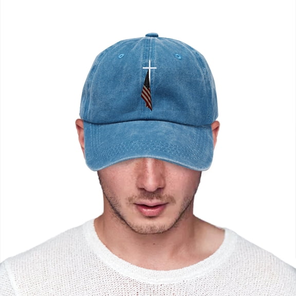 LEKODE Red White and Blue Hats Distressed Patriotic Hat Mens Baskeball Cap Sun Hat Golf Visor Hat Eagle Baseball Cap Visor Sun Visors for Unisex Trucker Baseball Cap Hat Bucket Hat Blue One Size