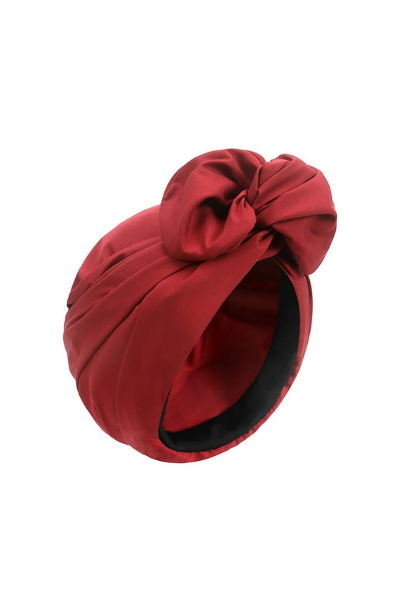Silk Hair Cap Silk Cap Satin Lined Hat Hair Hats for Women Womens Turban Silk Head Wraps for Women Head Scarf Cotton B One Size