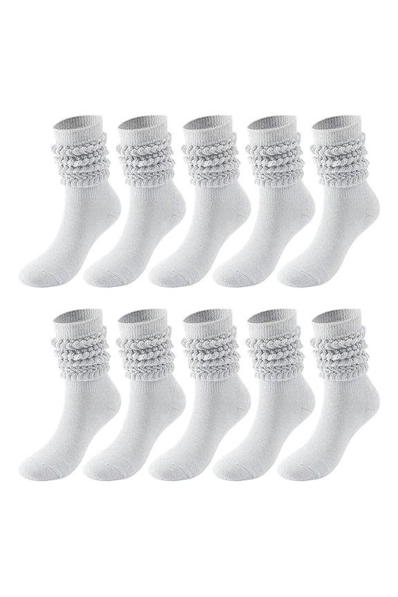Socks for Women Ankle Sports Crew Socks Cute Crew Socks Casual Crew Socks Womens Basic Sock Summer Socks for Women Grip Socks Casual Ankle Socks Crew Toe Socks Silver One Size