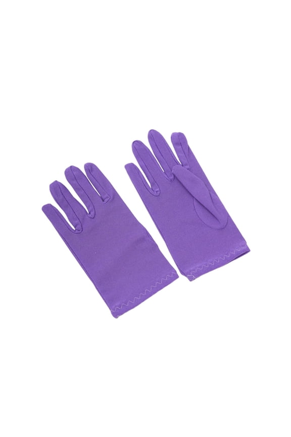 Spandex Gloves Womens Dress Gloves Formal Gloves Ladies Gloves Fancy Gloves Masquerade Gloves Dance Gloves Ladies Dress Gloves Women Short Stretchy Opera Gloves Purple B