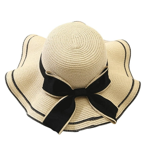 LEKODE Sun Hats for Women Wide Brim Hats for Women Beach Hats for Men Fishing Hat for Men Womens Sun Hat Sun Visors for Women Visor Hats for Women Beige 1 One Size