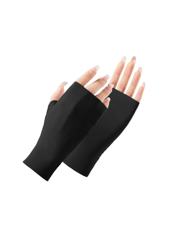 Sun Protection Gloves Work Gloves Bike Gloves Exercise Gloves Driving Gloves Rowing Gloves Driving Gloves Women Riding Gloves Mountain Bike Gloves Cycling Glove C Black One Size