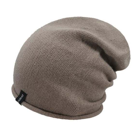 LEKODE Thin Beanie Skull Cap Knit Hat Brimless Hats for Men No Brim Hats for Women Winter Hat Caps for Women G One Size