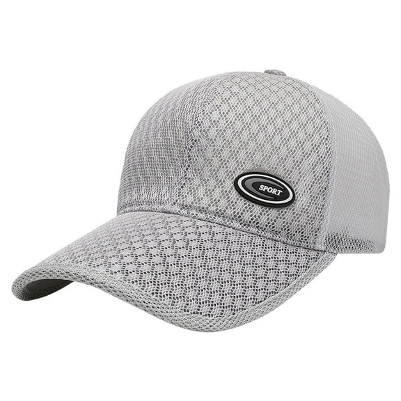 LEKODE Travel Hat Cowboy Hats for Men Summer Caps for Men Running Accessories for Men Cowboy Hat for Men America Hat Mens Baseball Hats Gray One Size