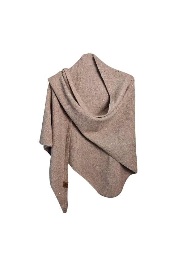 Triangle Scarf Shawl Wraps for Women Pashmina Shawls Ladies Scarves Womens Poncho Womens Scarves Cape Women Khaki One Size