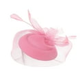 thumbnail image 1 of LEKODE Vintage Hat Hat for Women Fascinator Hat Tea Party Hats for Women Fasteners Hats for Women Tea Hats Fascinators for Women Pink One Size, 1 of 3