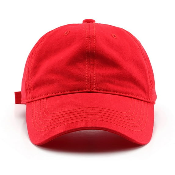 LEKODE Visors for Men Women Cap Vintage Hat Mens Ball Caps Women's Ball Caps Women Caps for Summer Men Sun Hat Red One Size