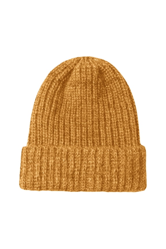 Warm Hats for Women Outdoor Cycling Cold-proof Ear Warm Cap Skull Cap Warm Ear Protection Knitted Hat Aviator Hat Womens Beanies for Winter Hats for Women Yellow One Size