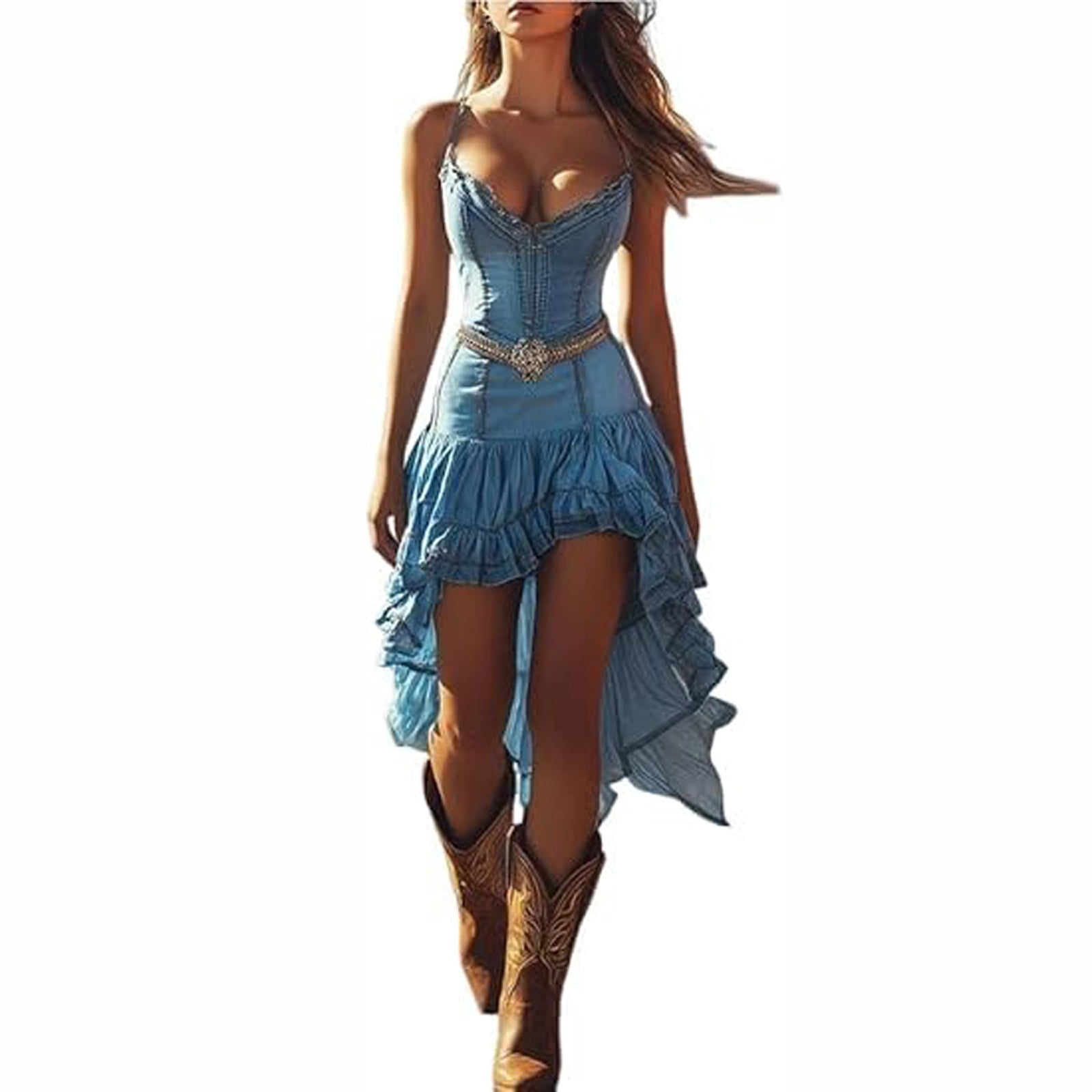 knee length dresses for ladies Emma Balloon Mini Dress main image 0