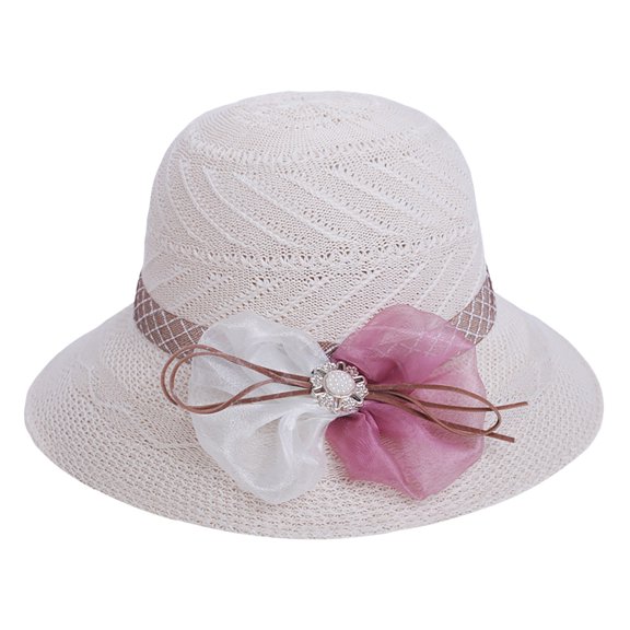 LEKODE Wide Brim Hats for Women Sun Straw Hats for Men Straw Hats for Women Sun Hats for Women Sun Hats for Women Uv Protection Straw Cowboy Hats for Women Straw Bucket Hat Beige 1 One Size