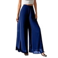 thumbnail image 1 of LEKODE Womans Pants Comfy Pants Women Fishing Pants Summer Pants for Women Wide Leg Pants Woman Exercise Pants for Women Running Pants Women Plus Size Pants Golf Pants Blue S, 1 of 5