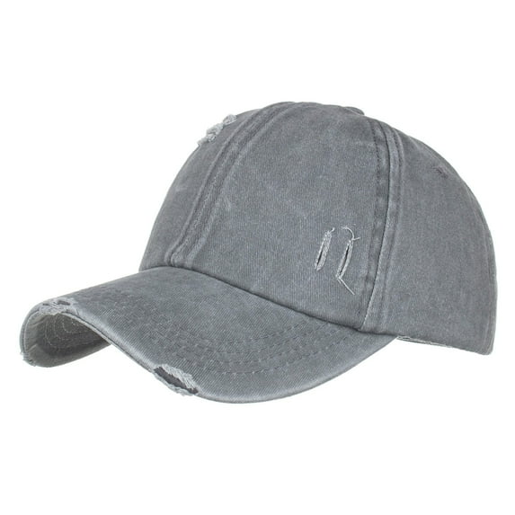 LEKODE Women Beach Hat Men Caps Woman Beach Hat Sun Protection Hats for Men Tennis Hat Trucker Hat for Women Baseball Cap Men Gray One Size