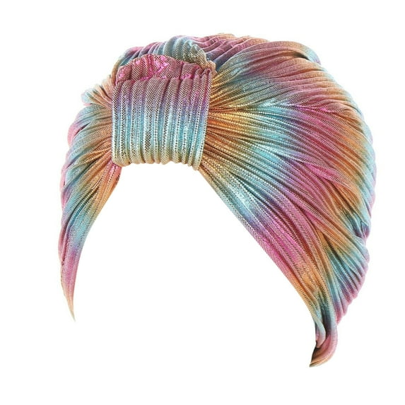 LEKODE Women Head Wrap Extra Large Hair Towel Silk Cap Women's Headbands Head Wrap for Men Womens Turban Silk Turban for Men Sky Blue One Size