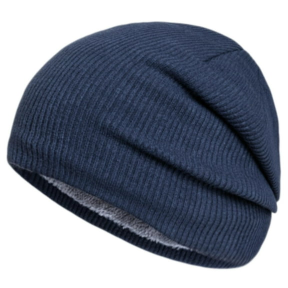 LEKODE Womens Beanies for Winter Hats for Women Knit Hat Beanie Hat Men Winter Hat Women Mens Hats Womens Hat Navy One Size