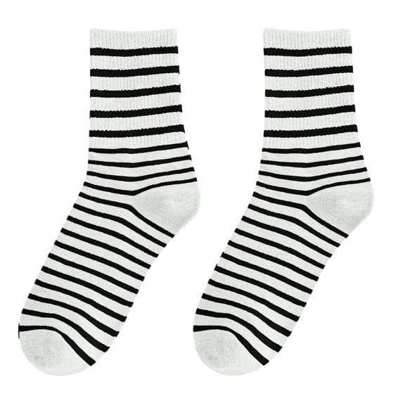 LEKODE Womens Cotton Socks Crew Toe Socks Women's Ankle Loose Fit Socks Crew Athletic Socks Summer Socks for Women Barefoot Athletic Socks Grip Socks Cute Crew Socks Dress Sock White One Size