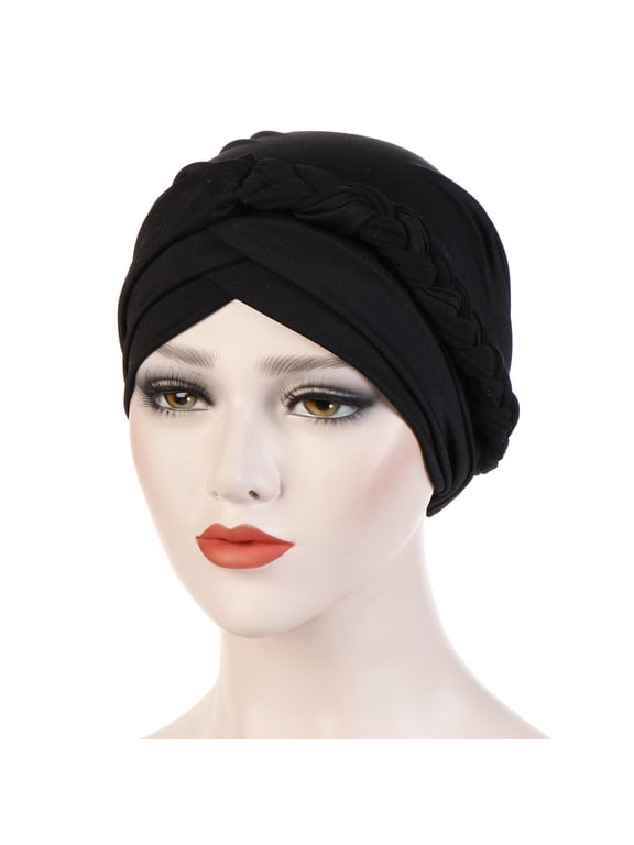 Womens Turbans head cover square scarf lace bandana hair scarf hair scarf silk head scarf sweat band head wrap Pirate Hat satin skull cap bandanas for women sweat rag Black One Size