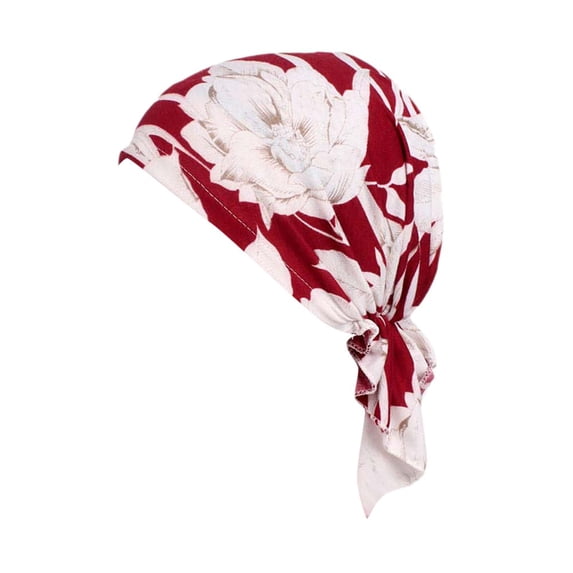 LEKODE Womens Turbans square scarf lace bandana head cover Bandana Head Wrap Pirate Hat sweat band hair scarf cap headband head bandana hair nets for sleeping for Men and Women C One Size