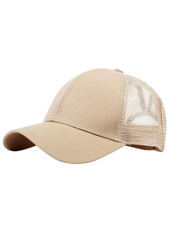 baseball hats for men Mens Trucker Hats Cap Cotton Director Hats Runner Cap for Men Women cute hats Sport Hats running hat St Patricks Day Hat mens mesh hat hats for men Brown One Size