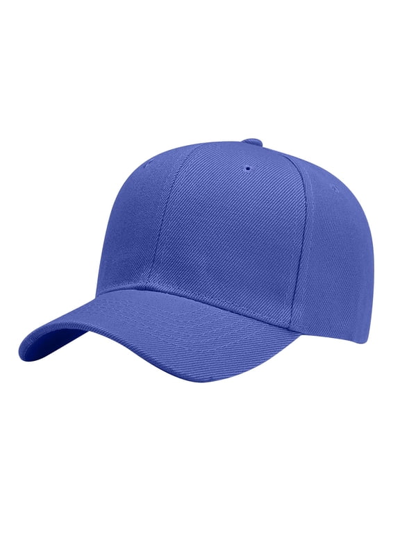 baseball hats for men golf hat Runner Cap for Men Women Cap Cotton mens mesh hat baseball cap Adjustable Fit running hat Embroidered Baseball Cap hiking hat Performance Blue One Size