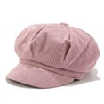 thumbnail image 1 of LEKODE berets for women scottish hat Beanie Cap Hat Breathable Hat ladies Hat Painter Hat Color Artist Style Versatile Colors Wool Beret Visor Beret Hat 6-panel hat Hot Pink One Size, 1 of 1