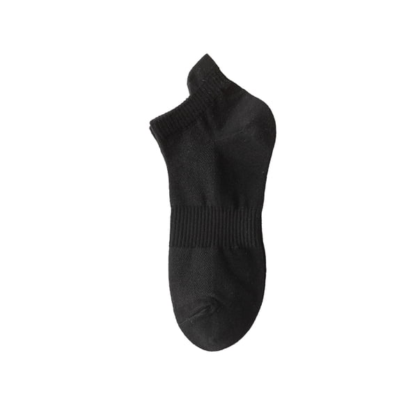 LEKODE flat socks Breathable Casual Socks ankle socks Invisible Socks Non Slip Socks Comfort Fit No Show Socks No Show Socks Womens Hidden Invisible Boat Summer -Low Cut with Non Black One Size
