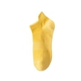 thumbnail image 1 of LEKODE flat socks Causal ankle socks for women Invisible Socks No Show Socks Womens No Show Socks Low silk sock liners Comfort Fit No Show Socks Low Cut loafer socks men No Show Yellow One Size, 1 of 4