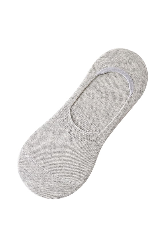 flat socks Line for Flats Boat Non Slip Socks Invisible Socks ankle socks for women ankle socks No Show Socks Low Low Cut Low Cut Liner Socks Comfort Fit No Show Socks Gray One Size